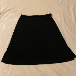 The Limited black mini skirt with side slits